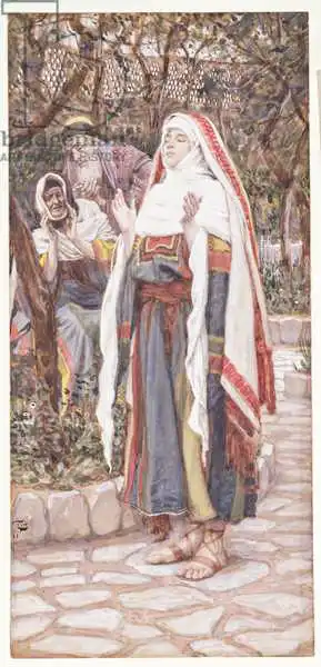 Tissot, James Joseph: The Magnificat, Illustration für Das Leben Christi, ca. 1886-94