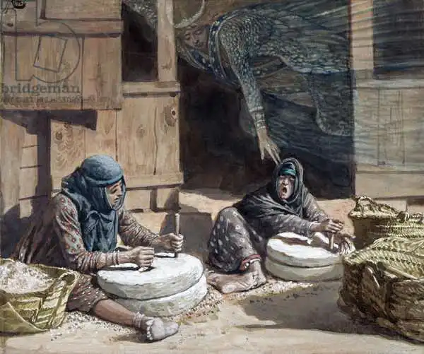 Tissot, James Joseph: The Two Women at the Mill, illustration for 