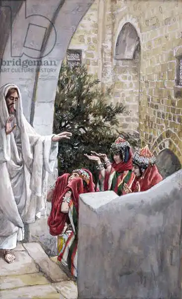 Tissot, James Joseph: Healing of the Canaanite