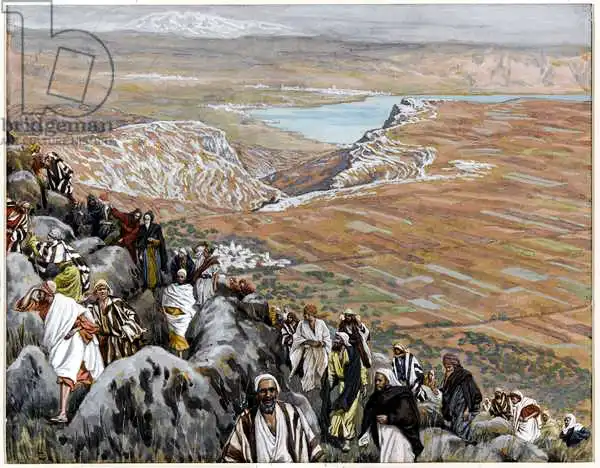Tissot, James Joseph: The People Seek Christ to Make him King, illustration for 