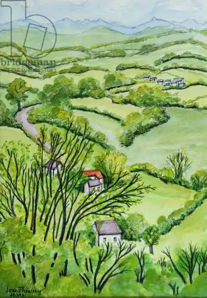 Thewsey, Joa: View from Mount Gargan, Limousin