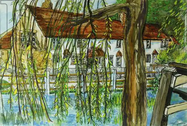 Thewsey, Joa: The Pond at Hedgerley