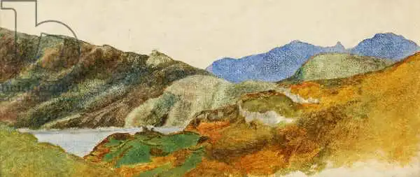 Watts, George Frederick: Mountain Landscape, 1843-47