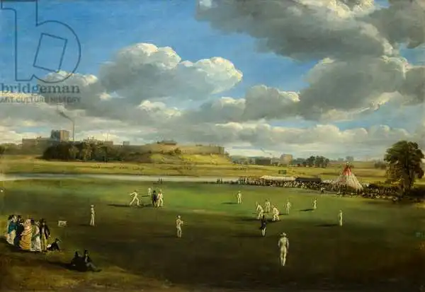 Bough, Samuel: Cricket Match at Edenside, Carlisle
