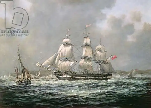 Willis, Richar: East Indiaman H.C.S. 