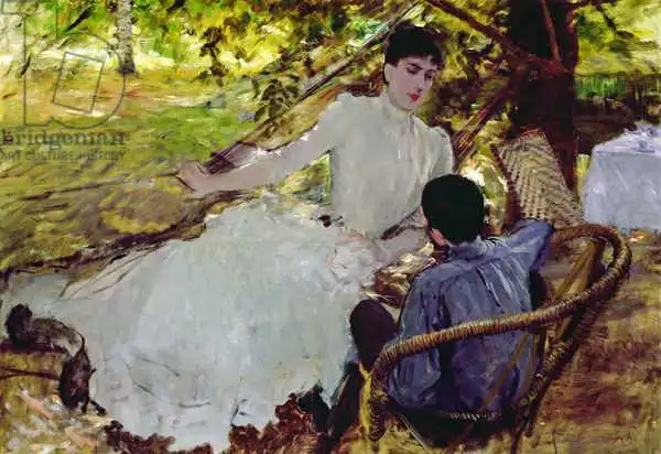 Nittis, Giuseppe de: In the Hammock II
