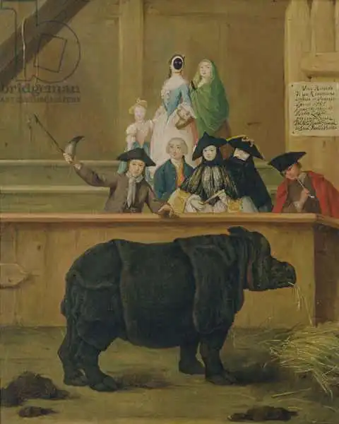 Longhi, Pietro: The Rhinoceros