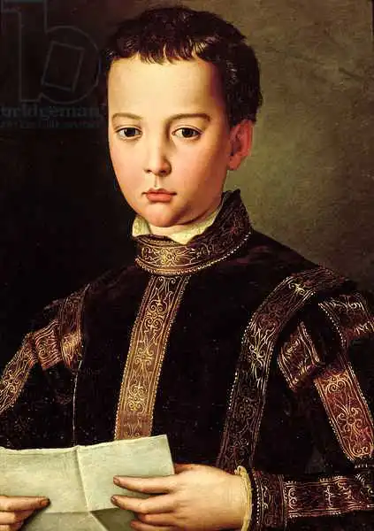Bronzino, Agnolo: Portrait of Francesco I de