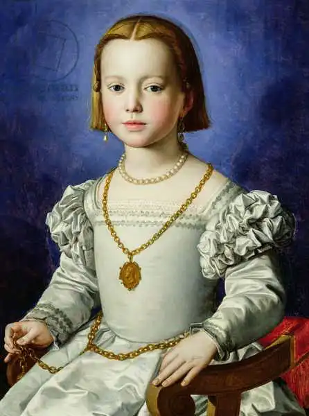 Bronzino, Agnolo: Portrait of Bia de