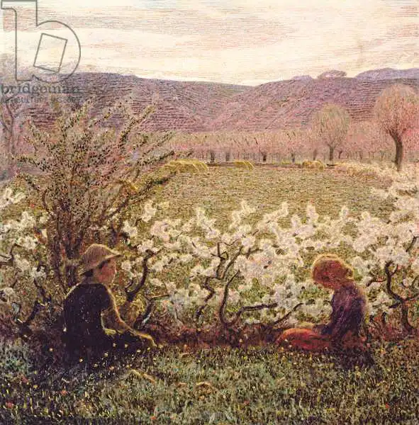 Pellizza da Volpedo, Giuseppe: Flowering Meadow