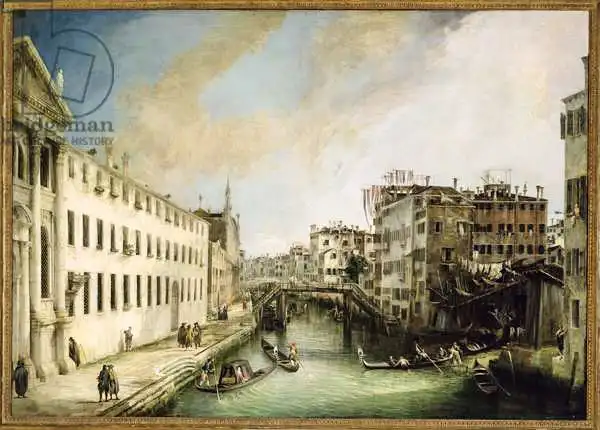 Canaletto, Giovanni: Rio dei Mendicanti