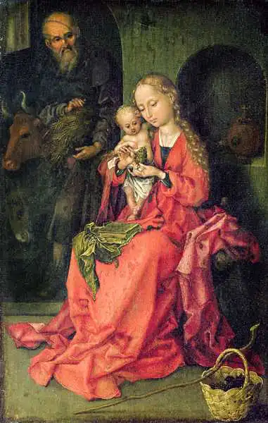 Schongauer, Martin: The Holy Family, c.1480-90