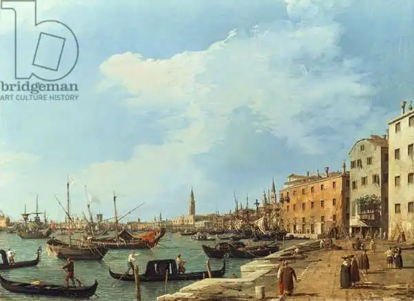 Canaletto, Giovanni: The Riva Degli Schiavoni, 1724-30