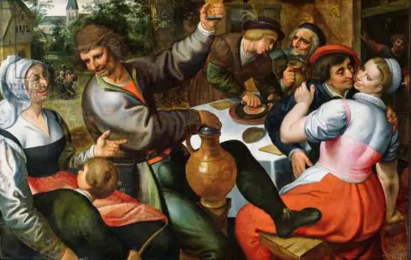 Cleve, Maerten van: Peasant Feast