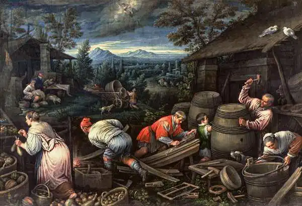 Bassano, Leandro da Ponte: Agosto, 1595-1600