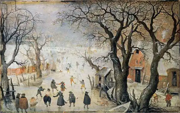 Avercamp, Hendrik: Scena invernale