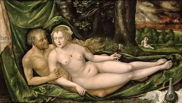 Altdorfer, Albrecht: Lot et sa fille, 1537