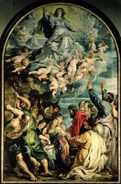 Rubens, Peter Paul: The Assumption of the Virgin Altarpiece, 1611/14