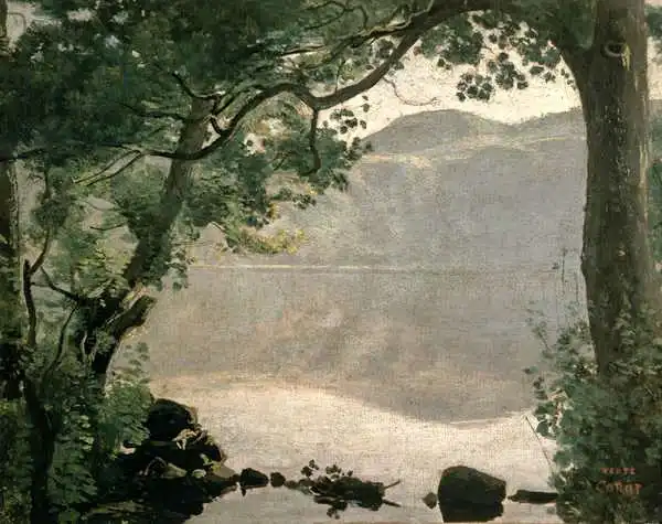 Corot, J. B. Camille: Lake Nemi