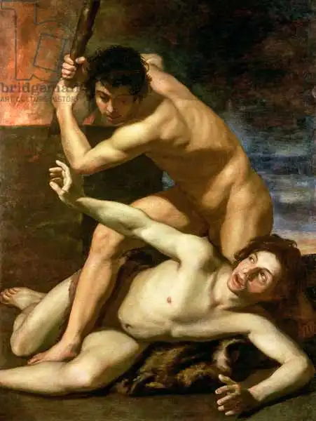 Manfredi, Bartolomeo: Cain murdering Abel