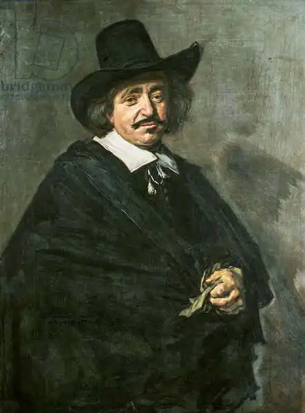 Hals, Frans: Portrait of a man, c.1654-55
