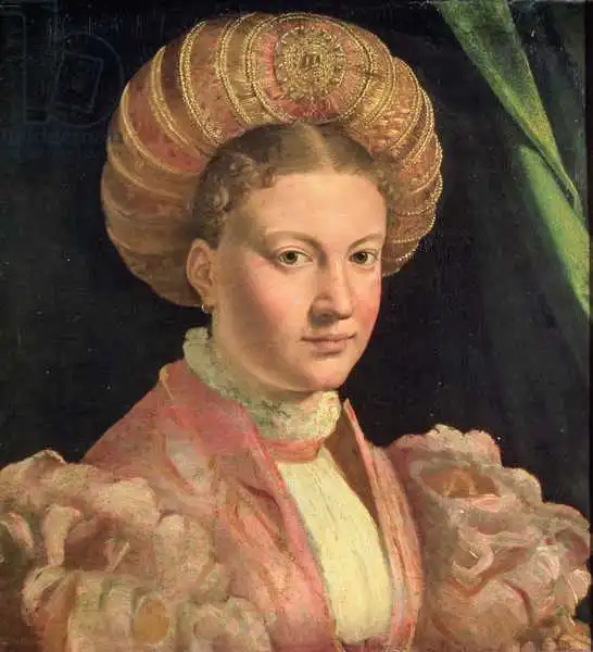 Parmigianino: Portrait of a young woman, possibly Countess Gozzadini