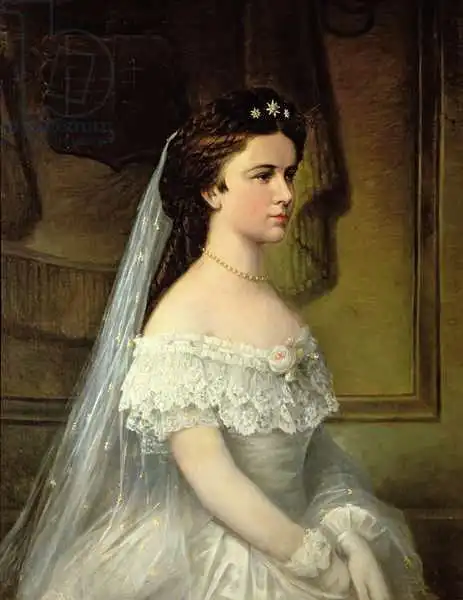 Austrian school (19th century): Elizabeth of Bavaria (1837-98), Empress of Austria