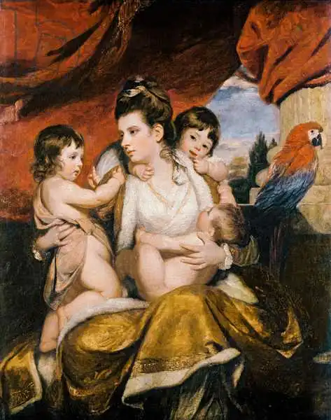 Reynolds, Joshua: Lady Cockburn and her Three Eldest Sons