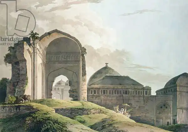 Daniell, Thomas: The Ruins of the Palace at Madurai