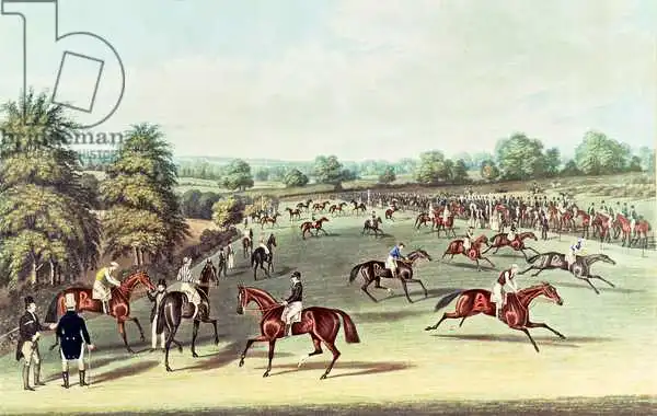 Pollard, James: Epsom: preparing to start