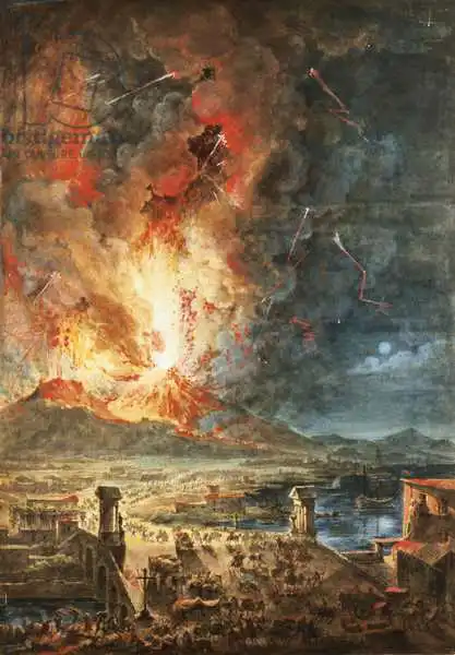 Desprez, Louis Jean: La grande éruption du Montveu qui
