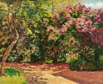 Guillaumin, Jean: Lilas (jardin Guillauminova)
