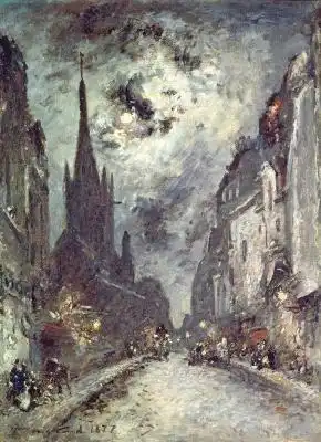 Jongkind, Johan: Rue Saint-Severin