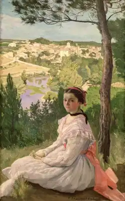 Bazille, Jean Frederic: In Castelnau