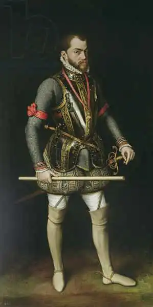Mor, Anthonis van Dashorst: Philippe II (1527-98) d