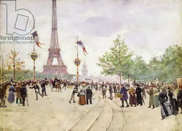 Béraud, Jean: Entrance to the Exposition Universelle