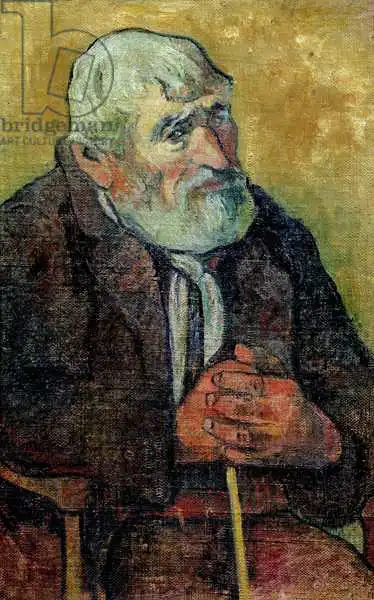 Gauguin, Paul: Portrait of an Old Man with a Stick