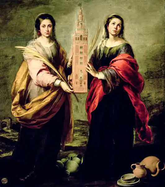 Murrilo, Bartolome: St. Justina and St. Rufina