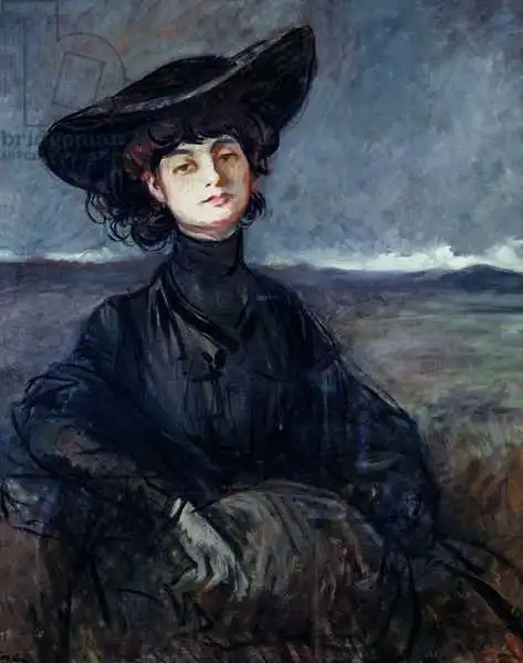 Forain, Jean Louis: Anna de Noailles (1876-1933)