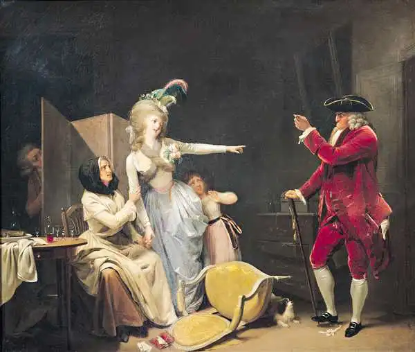Boilly, Louis-Leopold: The Jealous Old Man