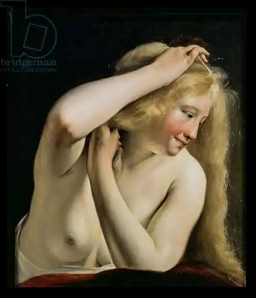 Bray, Salomon de: Young Woman Combi...