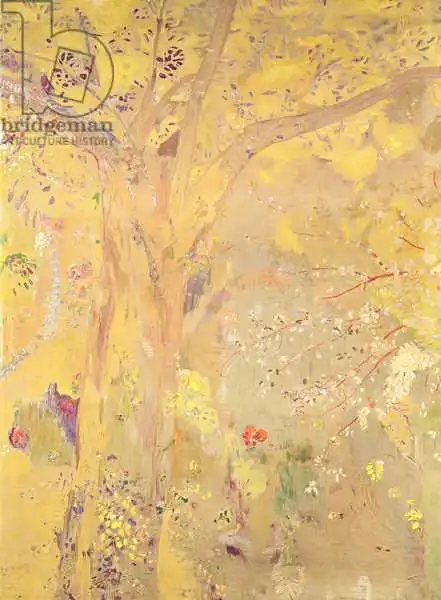 Redon, Odilon: Yellow Tree