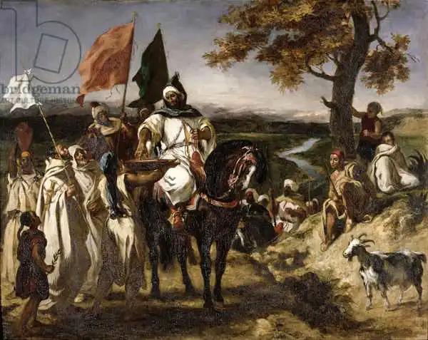Delacroix, Eugene: Moroccan Caid