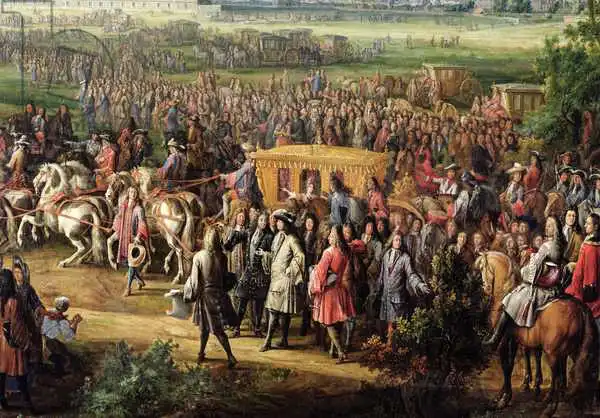 Martin, Pierre-Denis: The Inauguration of the Church of the Invalides by Louis XIV (1638-1715)