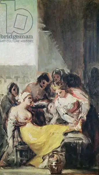 Goya, Francisco: Santa Isabella si prende cura dei lebbrosi