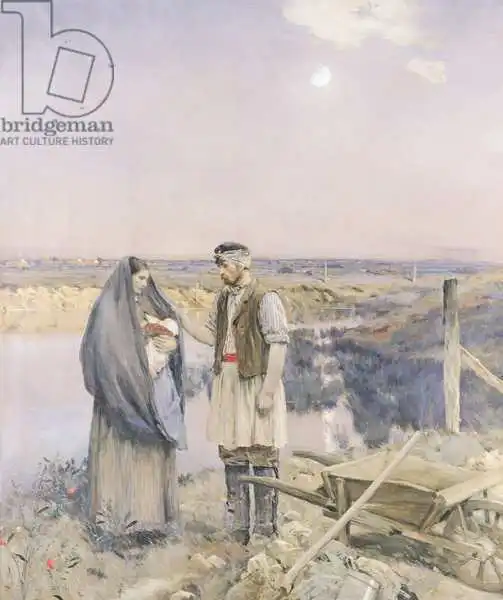 Cazin, Jean Charles: The End of the Day