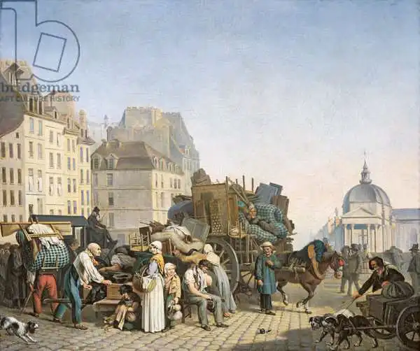 Boilly, Louis-Leopold: The House Movers