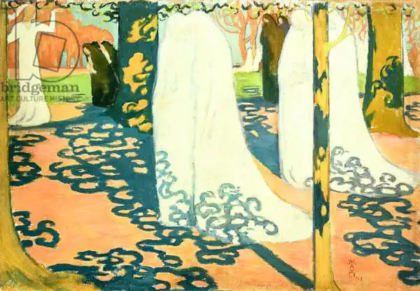 Denis, Maurice: Procession under the Trees