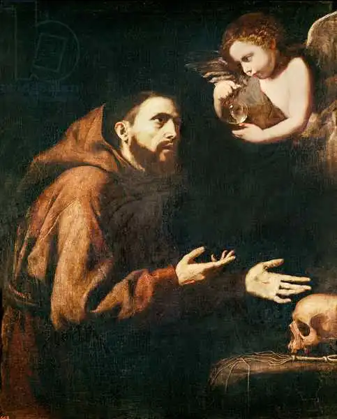 Ribera, P.: Vision of St. Francis of Assisi