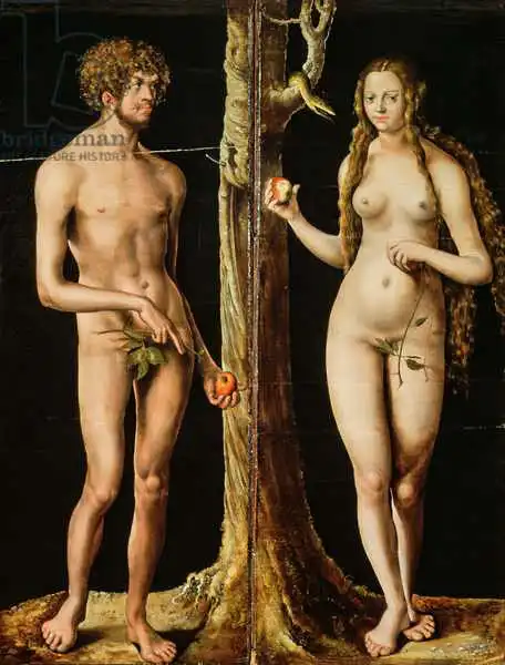 Cranach, Lucas: Adam and Eve, c.1508-10